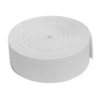 Rollo Elastico De Crochet 40mm Blanco X 50 Mts