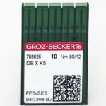 Aguja Máquina Bordadora Groz Beckert® Dbxk5 Nm 80/12