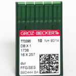 Aguja Máquina Recta Talón Delgado Groz Beckert® 90/14 Dbx1