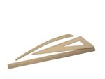 Set de Regla de Madera