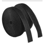 VELCRO COLOR NEGRO DE 2 CM X 25 M