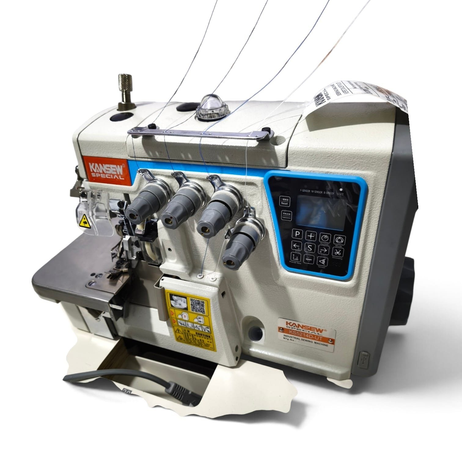 WhatsApp Image 2026-08-04 at 11.08.28 AM Overlock Full Automatica KANSEW ESPECIAL 4 hilos KS5214D-UT - Imagen 1
