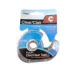 CINTA ADHESIVA TRANSPARENTE CON DISPENSADOR