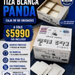 TIZA BLANCA PANDA